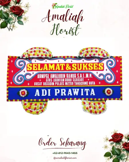 Papan Bunga Ucapan Selamat Pancakarya
